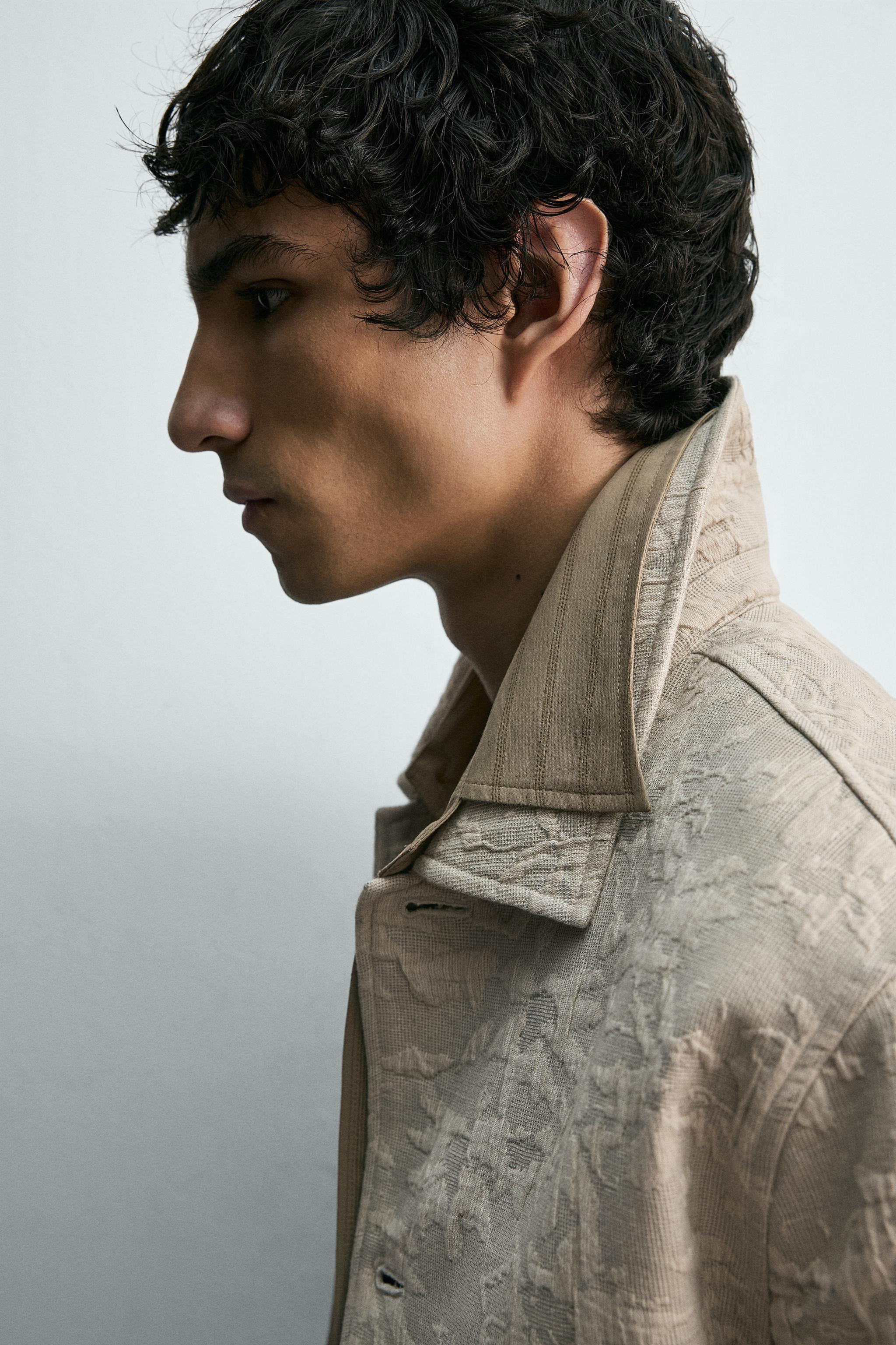 FLORAL JACQUARD JACKET